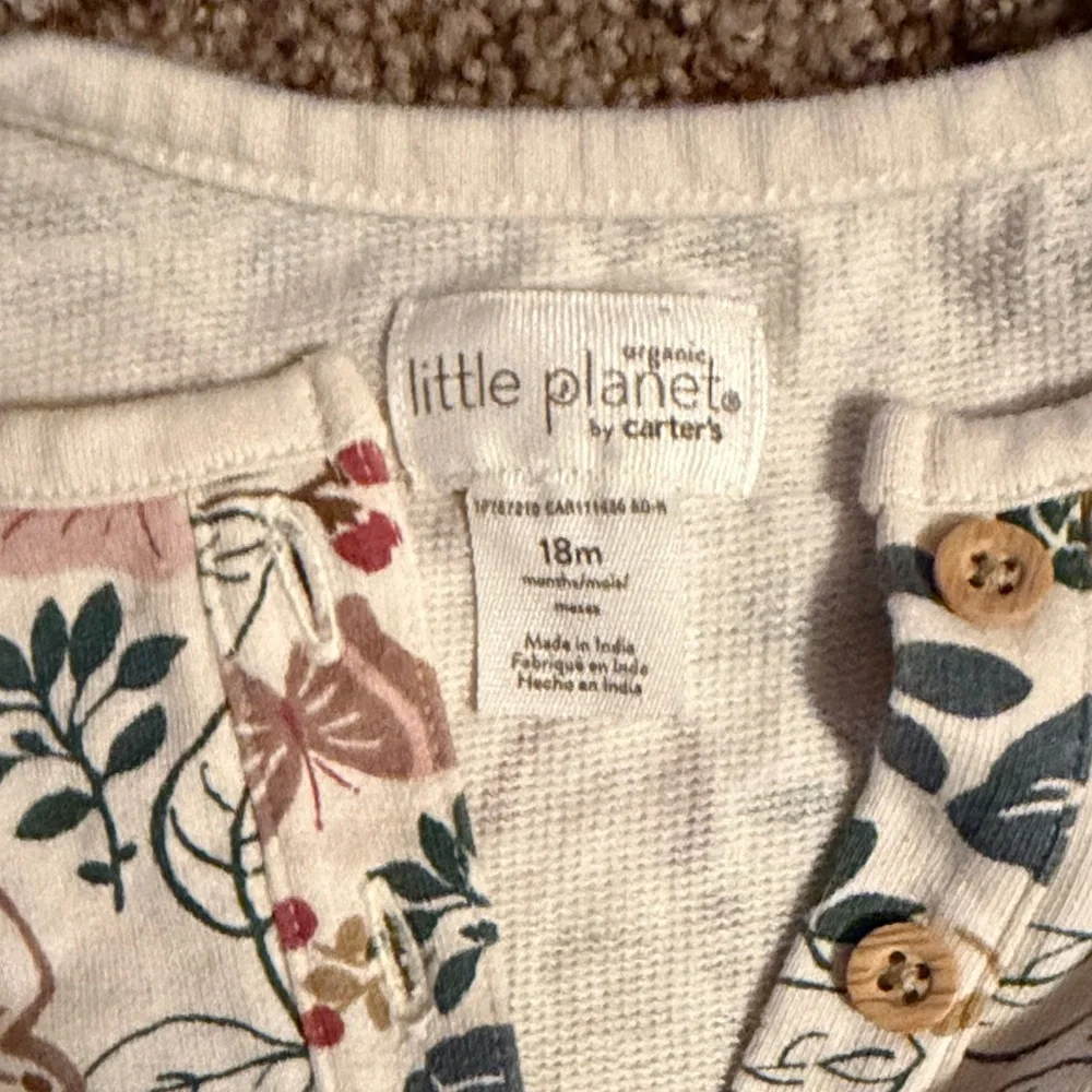 Carter's Floral Diaper Cover Set